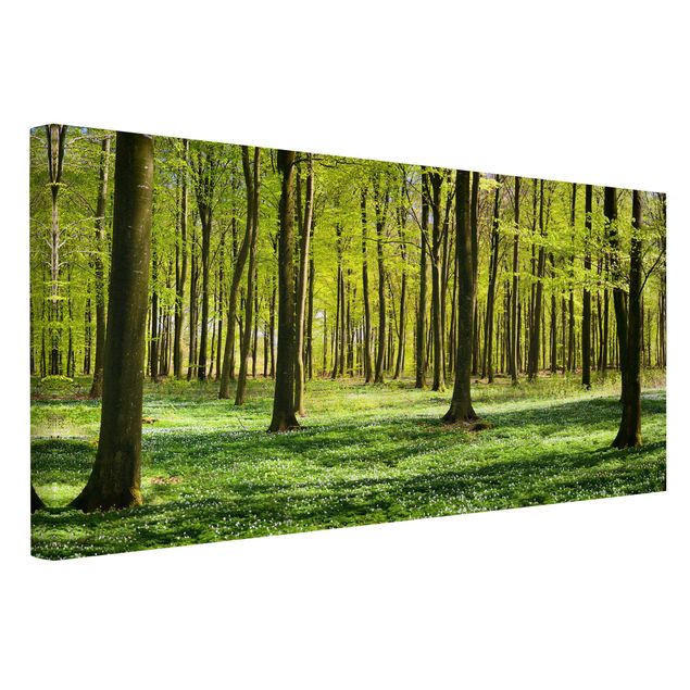 Floral canvas Forest Meadow