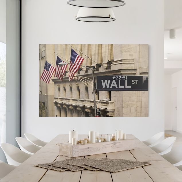 Canvas New York Wall Street