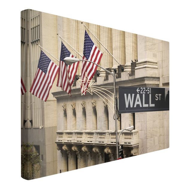 Modern art prints Wall Street