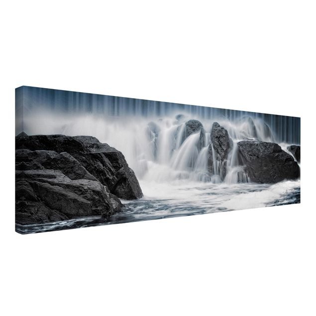 Contemporary art prints Waterfall In Finland