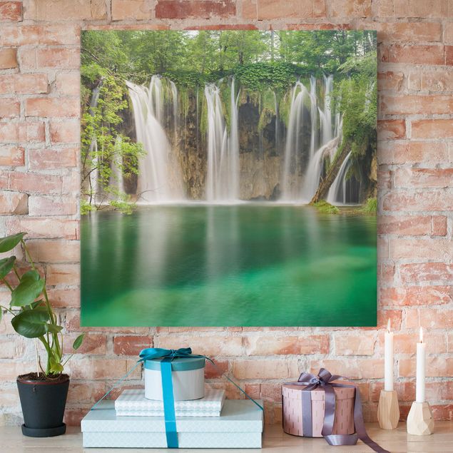 Kitchen Waterfall Plitvice Lakes