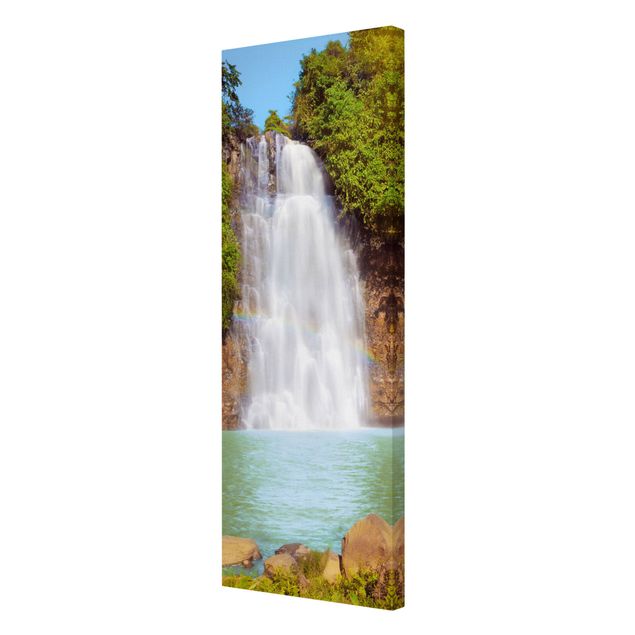 Canvas landscape Waterfall Romance