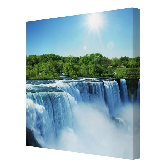 Canvas prints landscape Waterfall Scenery