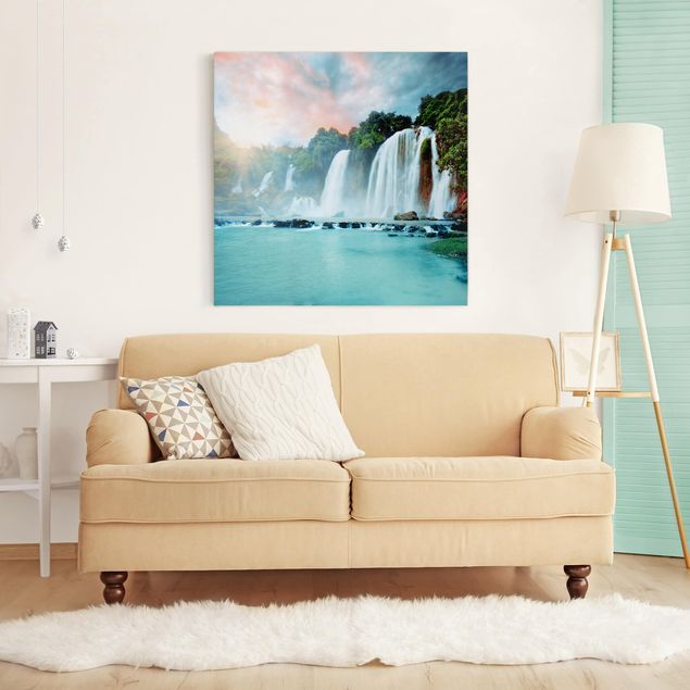 Prints landscape Waterfall Panorama