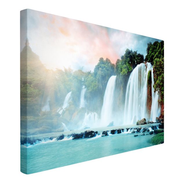 Canvas waterfall Waterfall Panorama