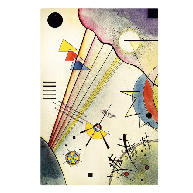 Canvas art Wassily Kandinsky - Significant Connection