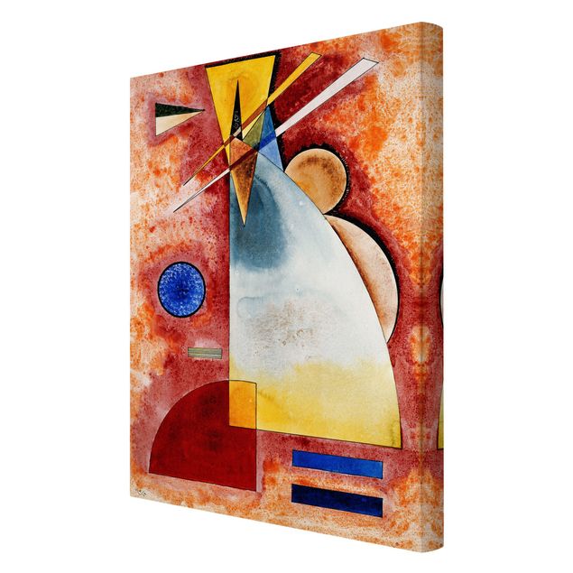 Abstract canvas wall art Wassily Kandinsky - In One Another