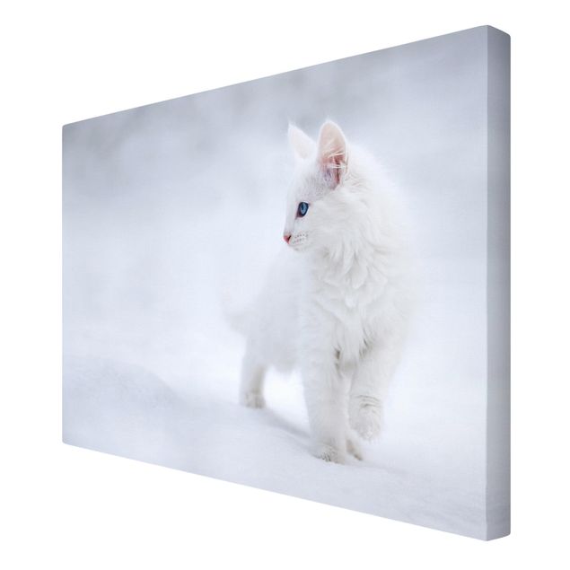 Animal canvas art White as Snow