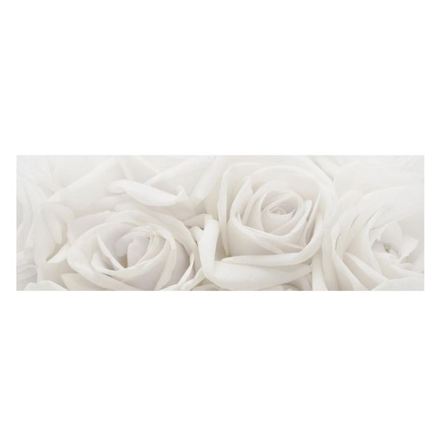 Prints modern White Roses
