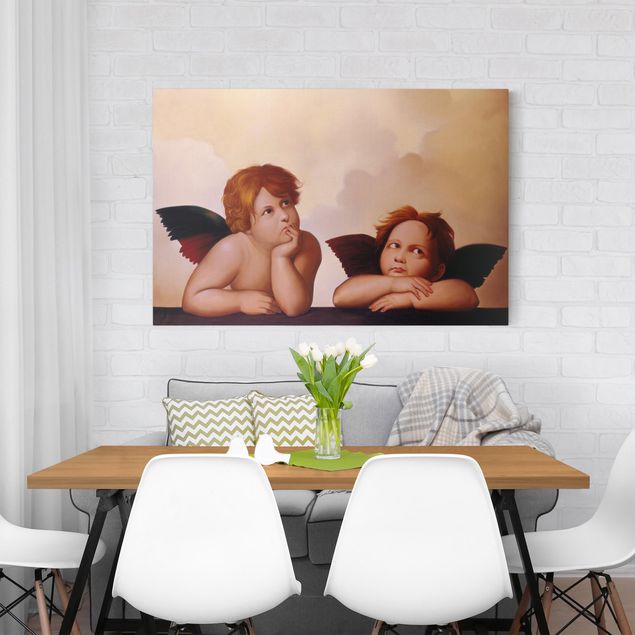 Vintage wall art What Angels Think