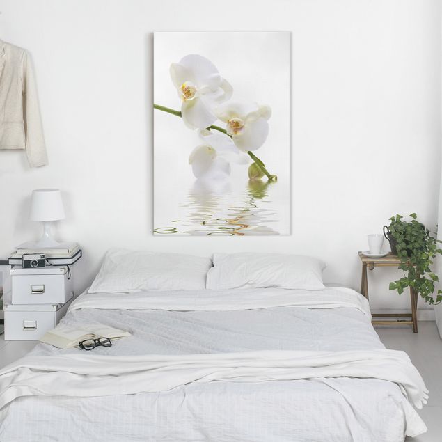 Orchid wall art White Orchid Waters
