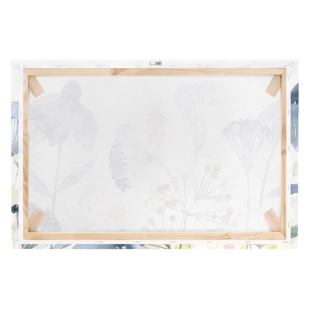 Print on canvas - Wildflower Watercolour I