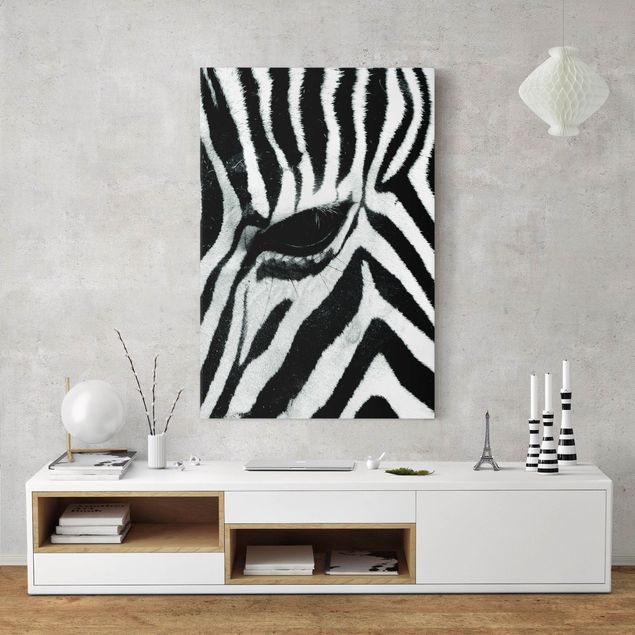 Zebra canvas print Zebra Crossing No.3
