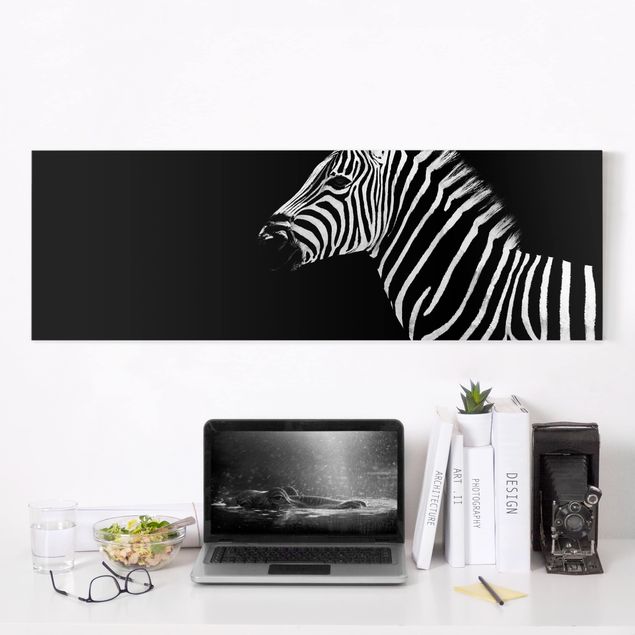 Kitchen Zebra Safari Art