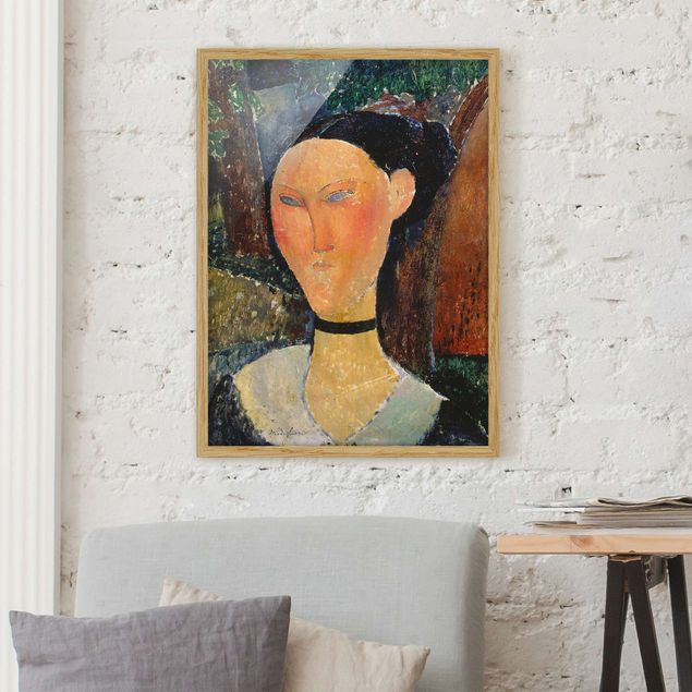 Kitchen Amedeo Modigliani - Woman with a velvet Neckband