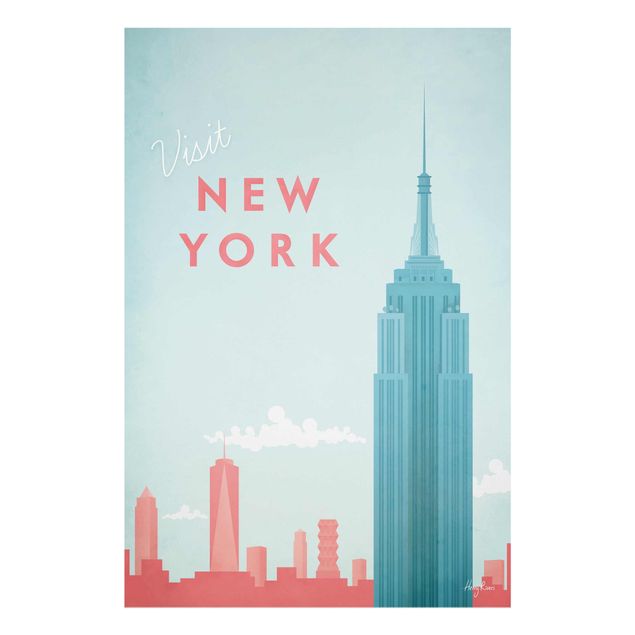 Art prints Travel Poster - New York