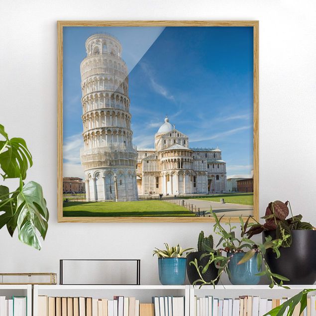 Italy wall art The Leaning Tower of Pisa