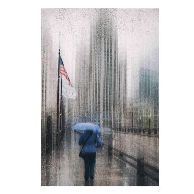 Prints Rainy Chicago