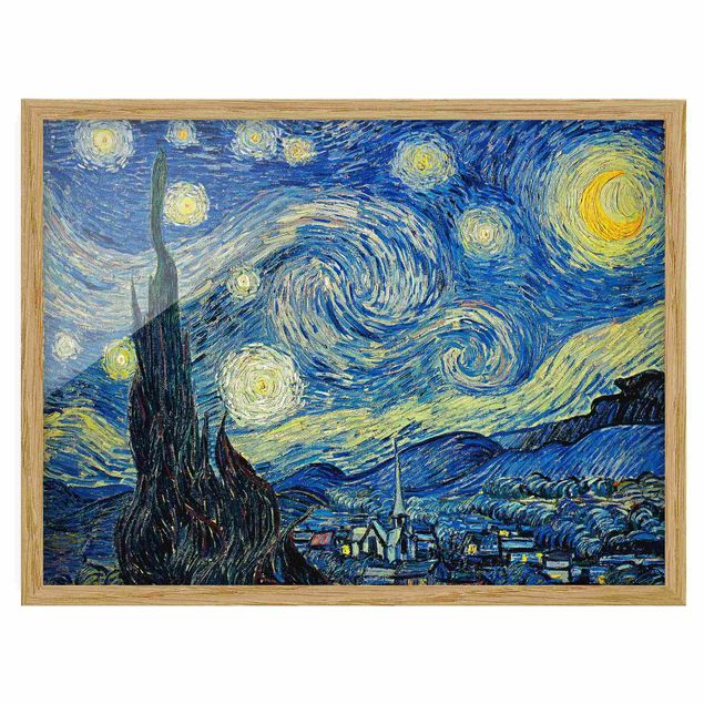 Post impressionism art Vincent Van Gogh - The Starry Night