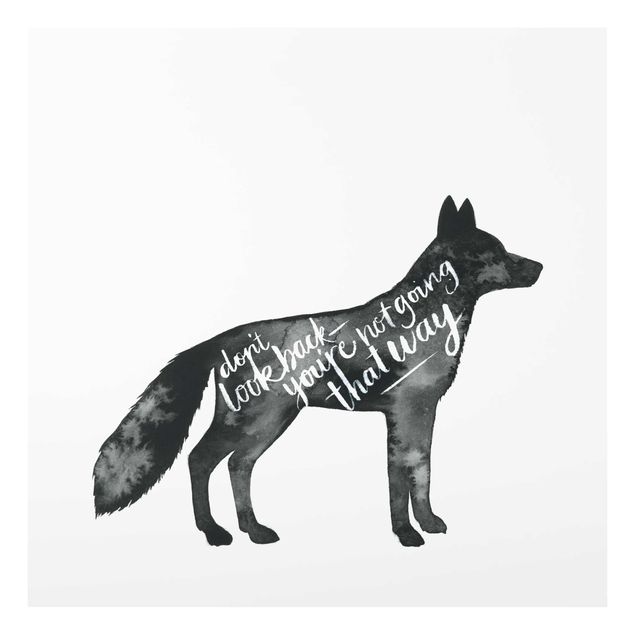 Prints Animals With Wisdom - Fox