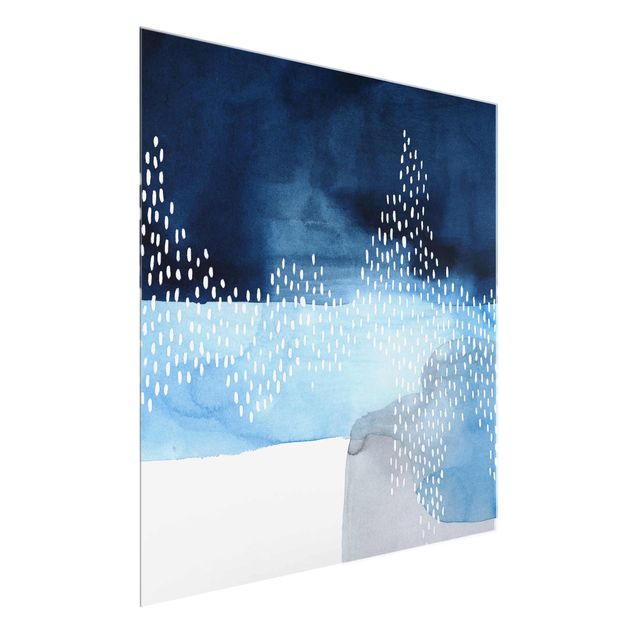 Contemporary art prints Abstract Waterfall