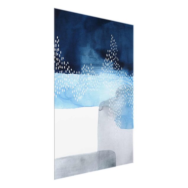 Contemporary art prints Abstract Waterfall