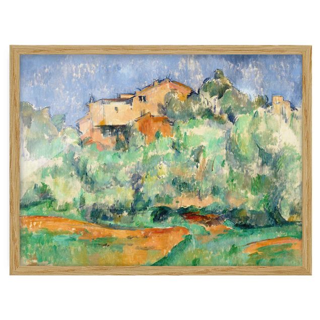 Art styles Paul Cézanne - House And Dovecote At Bellevue