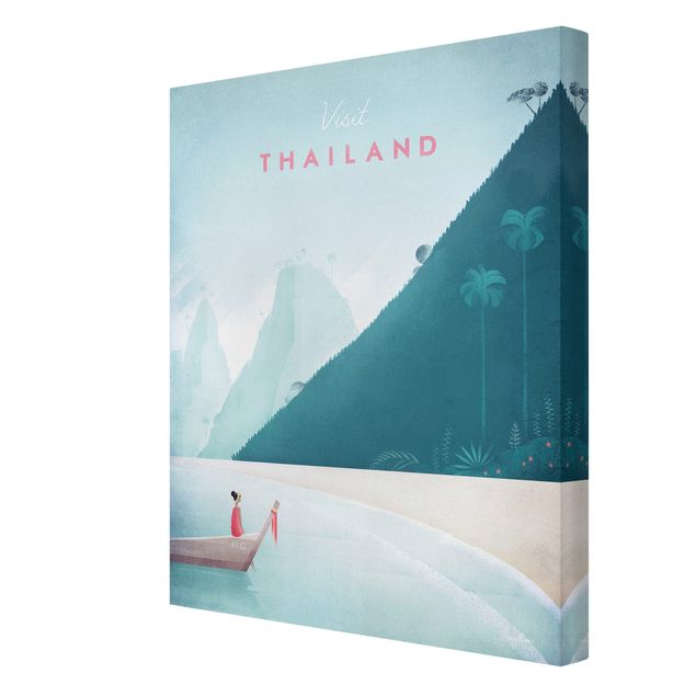 Sea print Travel Poster - Thailand