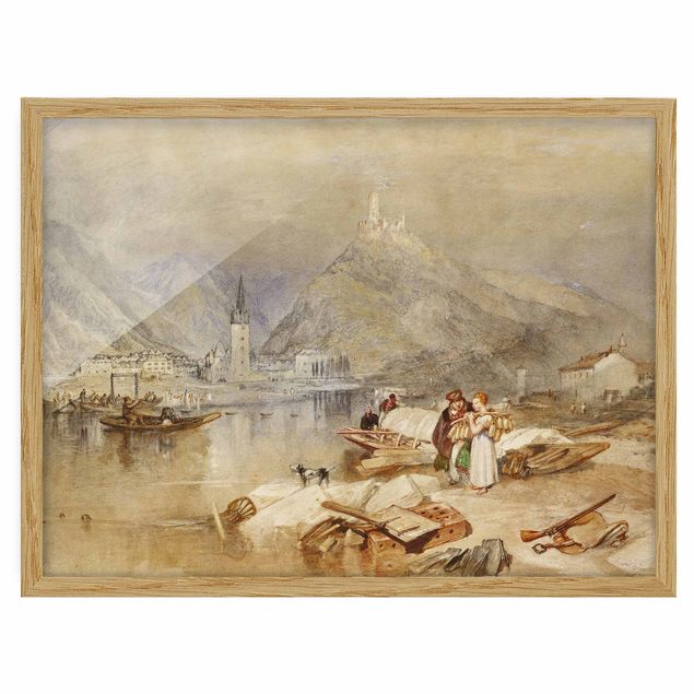 Romanticism style William Turner - Bernkastel On The Moselle