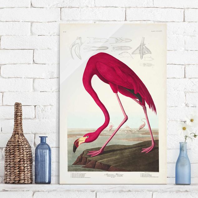 Kitchen Vintage Board American Flamingo