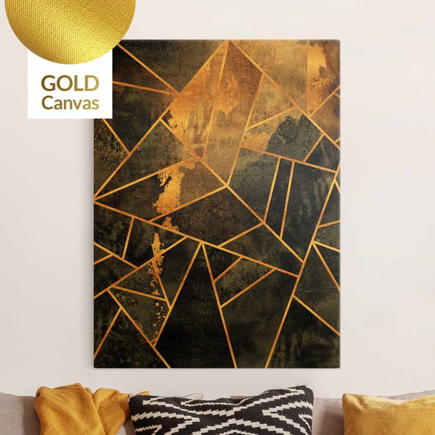 Canvas stone Onyx With Gold
