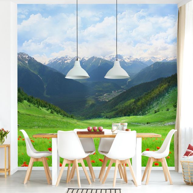 Wallpapers mountain Alpine Meadow