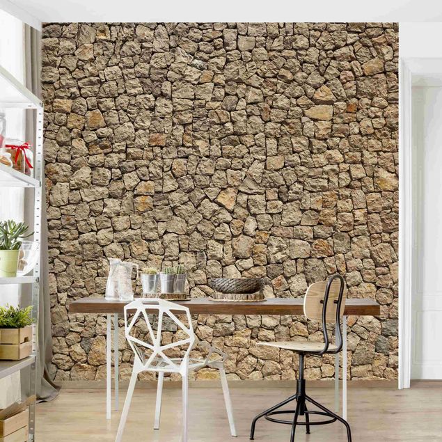 Wallpapers modern Old Cobblestone Wall