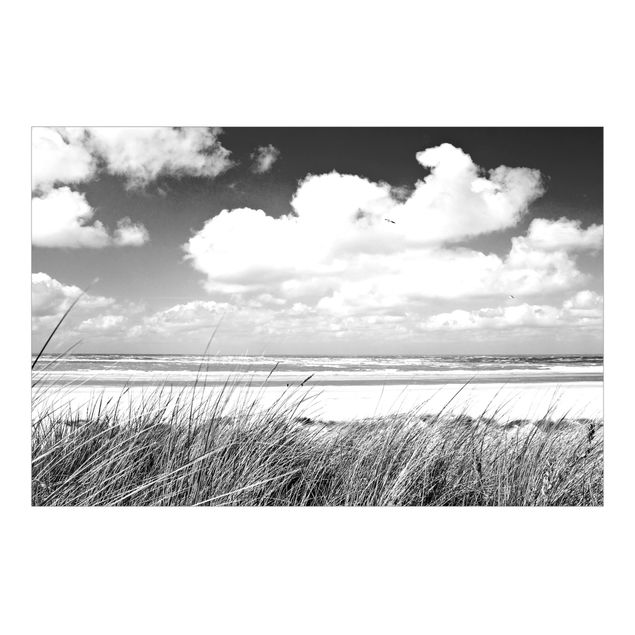 Wallpapers modern At The North Sea Coast Black And White