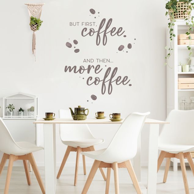 Wall art stickers And Then More Coffee