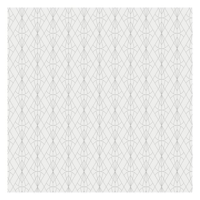 Wallpapers grey Art Deco Diamond Pattern In Gray XXL