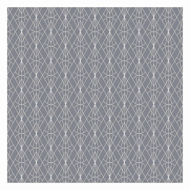 Wallpapers grey Art Deco Diamond Pattern In Front Of Gray XXL