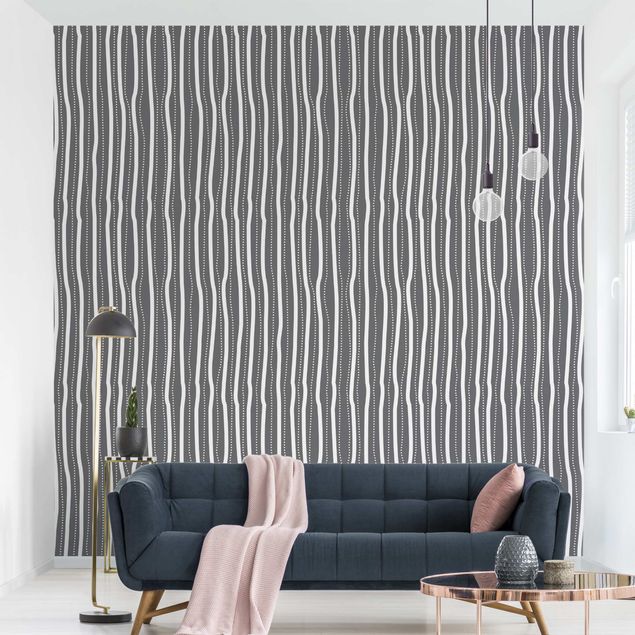 Striped wallpaper Australian Stripes