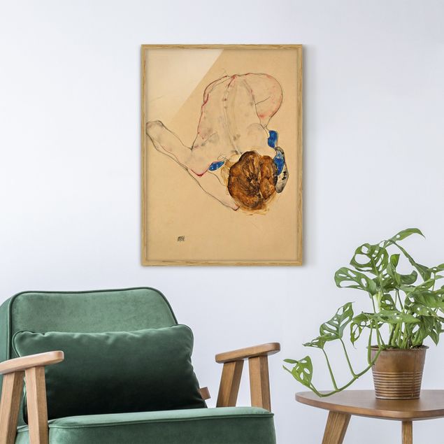 Art styles Egon Schiele - Forward Flexed Act