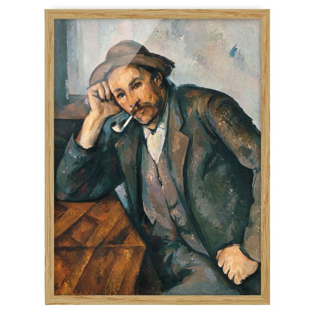 Art style Paul Cézanne - The Pipe Smoker