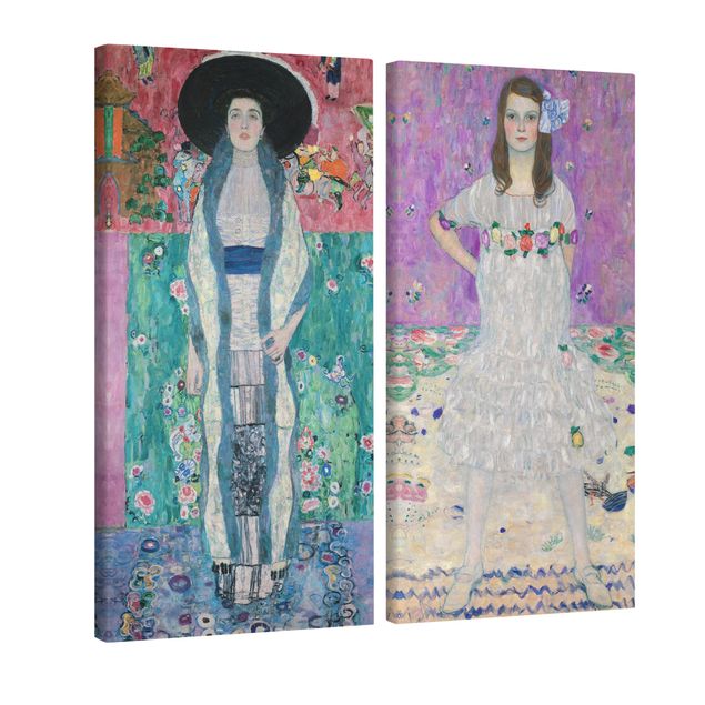 Mountain prints Gustav Klimt - Adele Bloch-Bauer and Mada Primavesi