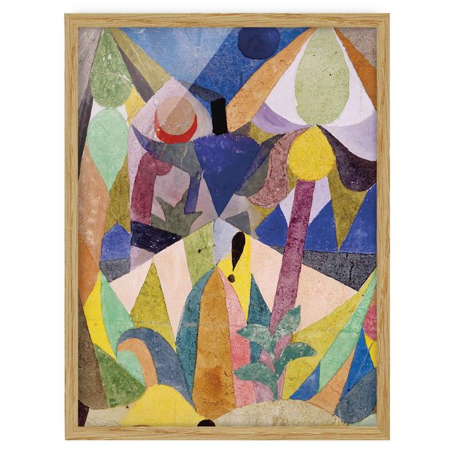 Canvas art Paul Klee - Mild tropical Landscape