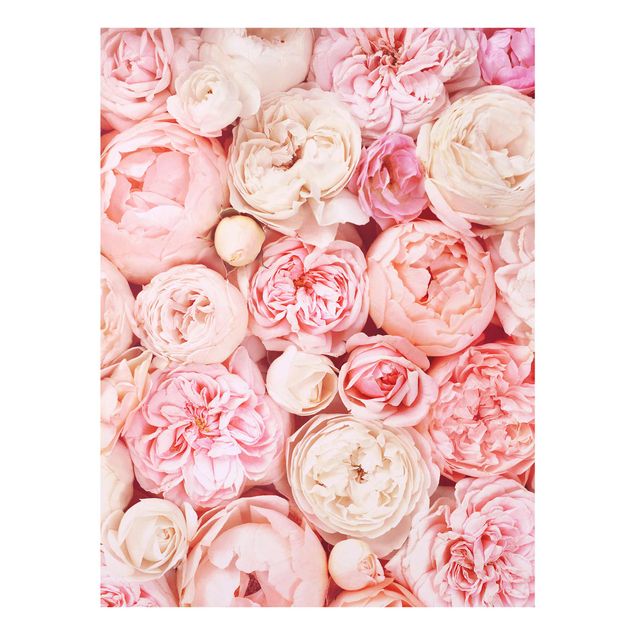Prints floral Roses Rosé Coral Shabby