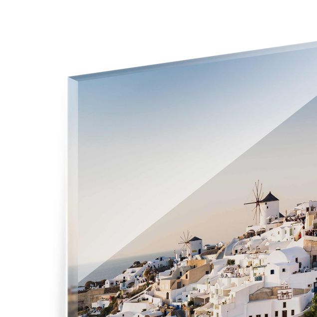 Architectural prints Oia Panorama
