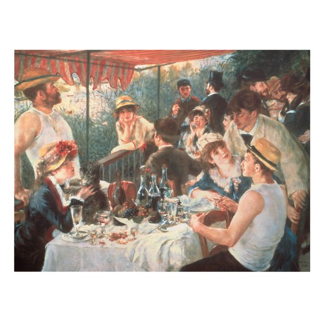 Canvas art prints Auguste Renoir - Luncheon Of The Boating Party