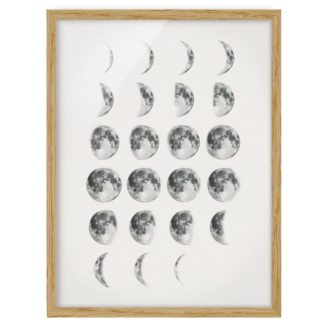 Contemporary art prints La Luna