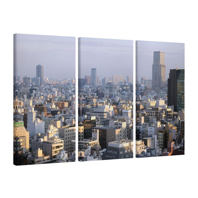 Modern art prints Tokyo City