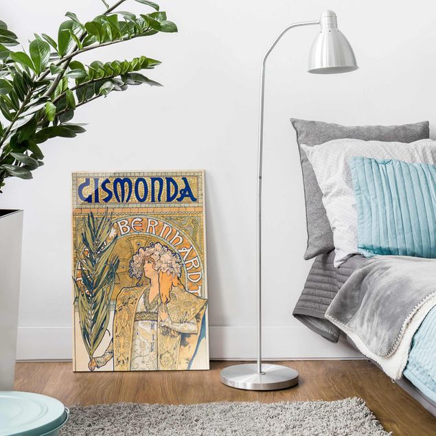 Art deco prints Alfons Mucha - Poster For The Play Gismonda
