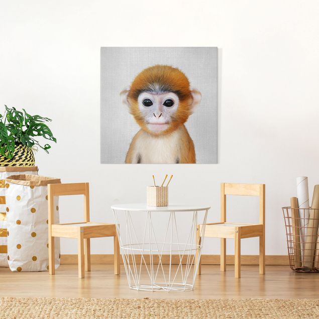 Print monkey designs Baby Monkey Anton