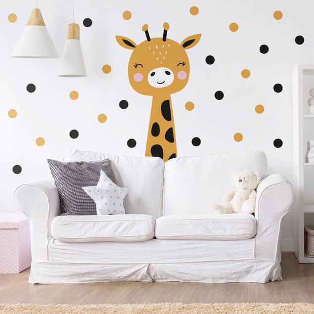Wall stickers animals Baby Giraffe